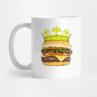 crown burger Mug